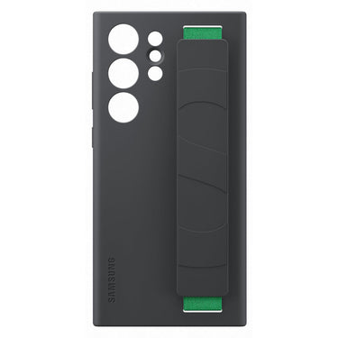 Samsung Silicone Grip Cover for Galaxy S23 Ultra - Black